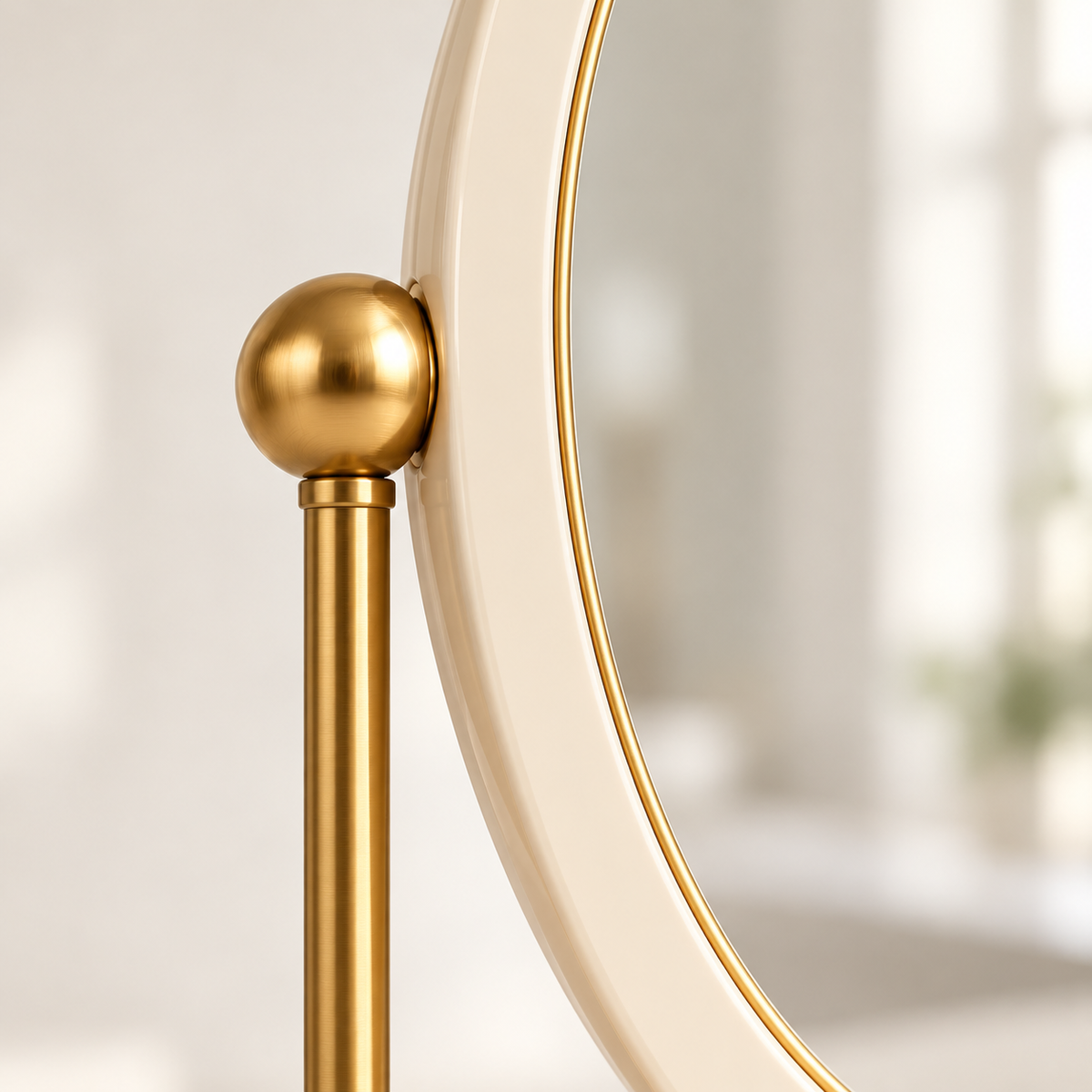 Odette Pivot Mirror — detail view