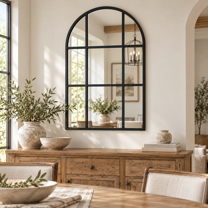 Camille Window Mirror — lifestyle view