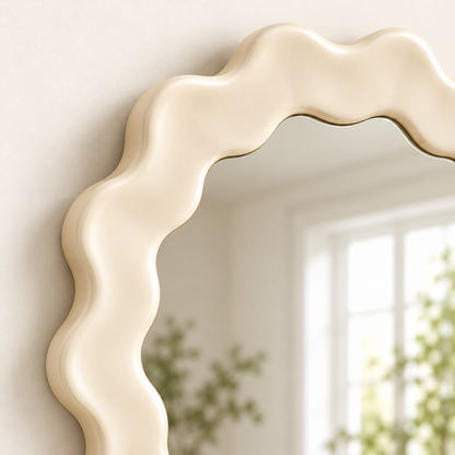 Celine Scallop Mirror — detail view