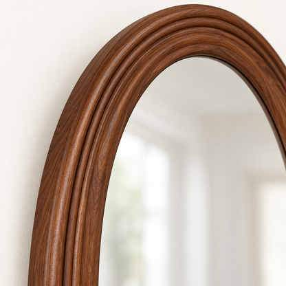 Marielle Oval Mirror — detail view