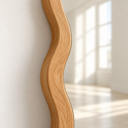 Vivienne Wavy Mirror — detail view